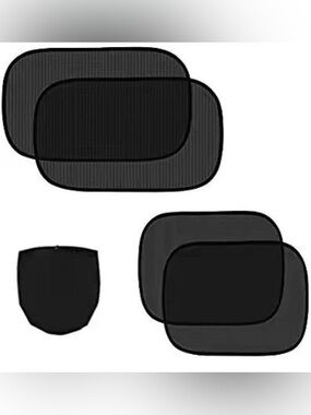 foldable Sun shade for car , 4 pcs in a bag